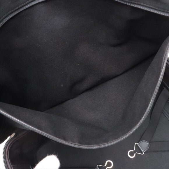 Authentic CHANEL CC Quilted Nylon Luggage Carry-on Trolley Wheels Travel Bag - Picture 13 of 16